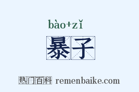 暴子是什么意思的图片